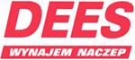 Logo firmy Dees wynajem naczep